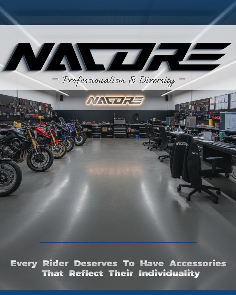 NACORE XR/CRF 50 Plastics Fairing Fender Kit For SDG SSR And More Dirt Pit Bike, RED - Image 5